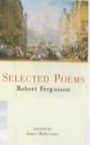 Cover of: Selected poems by Fergusson, Robert