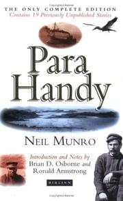 Cover of: Para Handy by Neil Munro