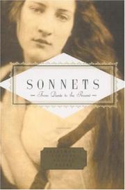 Cover of: Sonnets by William Shakespeare