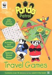 Cover of: Panda Patrol Travel Games (Panda Patrol Activity) by Gordon Volke