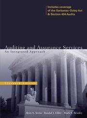 Cover of Auditing and Assurance Services by Alvin A. Arens