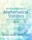Cover of: An introduction to mathematical statistics and its applications