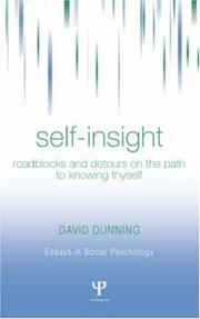 Cover of: Self-Insight by David Dunning