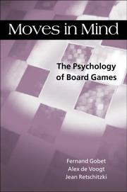 Cover of: Moves in mind by Fernand Gobet