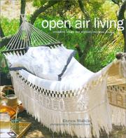 Cover of: Open air living: creative ideas for stylish outdoor living