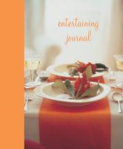 Cover of: Entertaining Journal (Interactive Journals) by Ryland Peters & Small, Rp& S