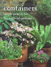 Cover of: Containers: Simple Projects for the Weekend Gardener