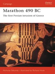 Cover of: Marathon 490 BC by Nicholas Sekunda