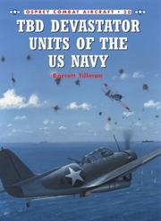 Cover of: TBD Devastator Units of the US Navy by Barrett Tillman