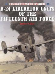 Cover of: B-24 Liberator Units of the Fifteenth Air Force