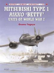 Mitsubishi Type 1 Rikko 'Betty' Units of World War 2 by Osamu Tagaya