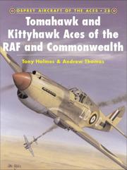 Cover of: Tomahawk and Kittyhawk Aces of the RAF and Commonwealth: by Andrew Thomas, Tony Holmes