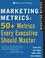 Cover of: Marketing metrics