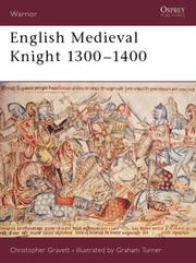 Cover of: English Medieval knight, 1300-1400 by Christopher Gravett