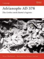 Cover of: Adrianople AD 378 by Simon MacDowall