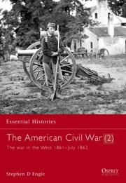 Cover of: The American Civil War (2): The War In The West 1861-July 1863 (Essential Histories)