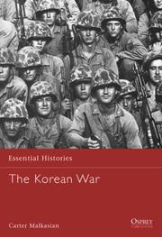 Cover of: The Korean War (Essential Histories) by Carter Malkasian