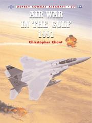 Cover of: Air War in the Gulf 1991 by Chris Chant