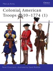Cover of: Colonial American Troops 1610-1774 (1)