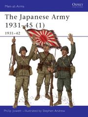 Cover of: Japanese Army 1931-45 (Volume 1, 1931-42)