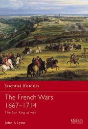 Cover of: The French Wars 1667-1714