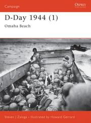 Cover of: D-Day 1944 (1) Omaha Beach by Howard Gerrard, Steve J. Zaloga