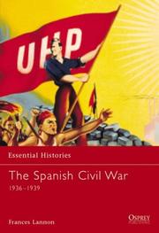 Cover of: The Spanish Civil War | Frances Lannon