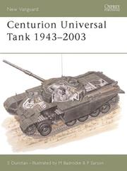 Cover of: Centurion Universal Tank 1943-2003 by Simon Dunstan