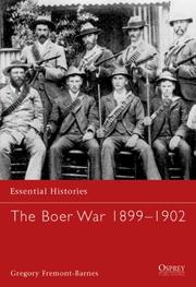The Boer War 1899-1902 (Essential Histories) by Gregory Fremont-Barnes