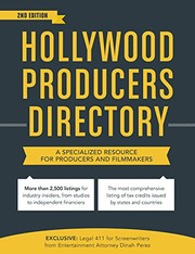 Cover of: Hollywood Producers Directory by 