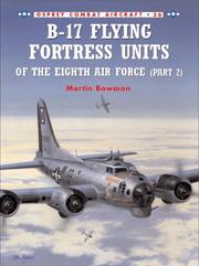 Cover of: B-17 Flying Fortress Units of the Eighth Air Force (Part 2)