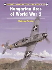 Cover of: Hungarian Aces of World War 2