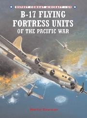 Cover of: B-17 Flying Fortress Units of the Pacific War (Combat Aircraft) by Martin Bowman