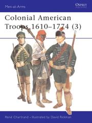 Cover of: Colonial American Troops 1610-1774 (3)