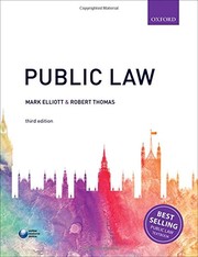 Cover of: Public Law by Mark Elliott, Robert Thomas
