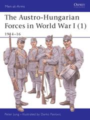 Cover of: The Austro-Hungarian Forces in World War I (1): 1914-16