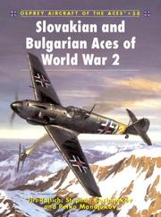 Cover of: Slovakian and Bulgarian Aces of World War 2 (Aircraft of the Aces)