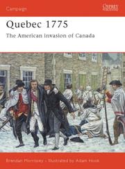 Cover of: Quebec 1775 by Brendan Morrissey