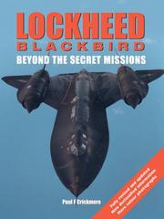 Cover of: Lockheed Blackbird by Paul Crickmore