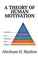 Cover of: A Theory of Human Motivation