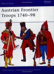 Cover of: Austrian Frontier Troops 1740-98