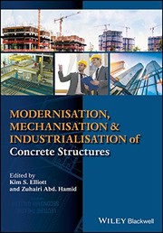 Cover of: Modernisation, Mechanisation and Industrialisation of Concrete Structures