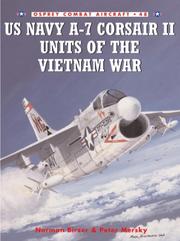 Cover of: US Navy A-7 Corsair II Units of the Vietnam War (Combat Aircraft) by Peter Mersky, Norm Birzer