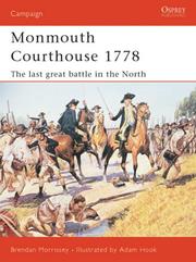 Cover of: Monmouth Courthouse 1778: The Last Great Battle In The North (Campaign)