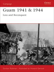 Cover of: Guam 1941 & 1944: Loss and Reconquest (Campaign)