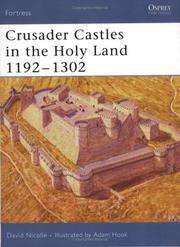 Cover of: Crusader Castles in the Holy Land 1192-1302 (Fortress)