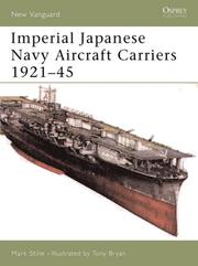 Cover of: Imperial Japanese Navy Aircraft Carriers 1921-45