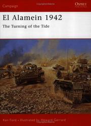 Cover of: El Alamein 1942: The Turning of the Tide (Campaign)