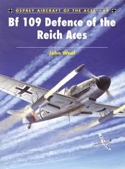Cover of: Bf 109 Defence of the Reich Aces (Aircraft of the Aces)