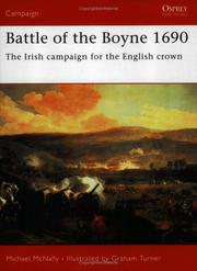 Cover of: Battle of the Boyne 1690: The Irish campaign for the English crown (Campaign)